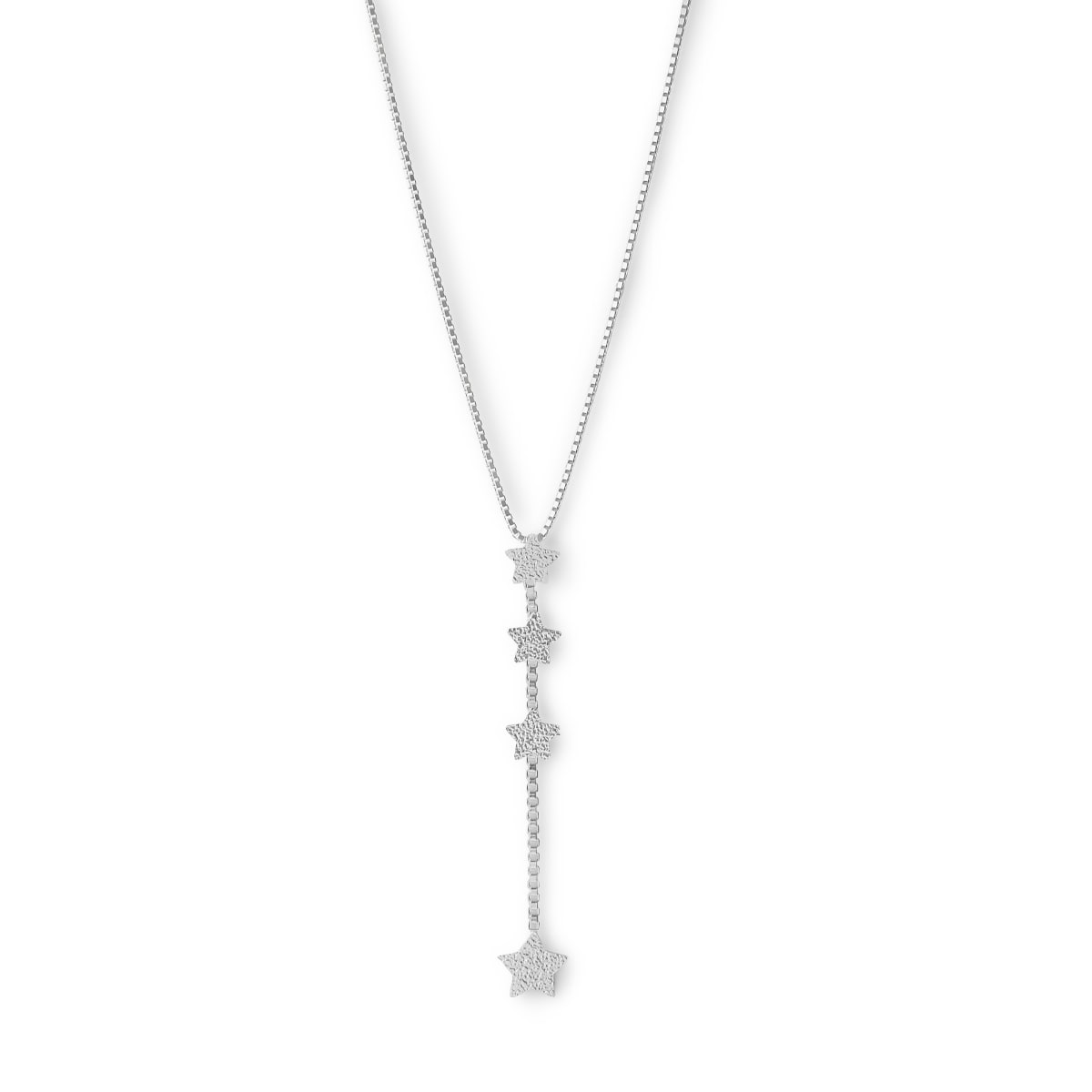 COLLAR ESTRELLITA EN V VENECIANA PLATA 925 COLLAR ESTRELLITA EN V VENECIANA PLATA 925