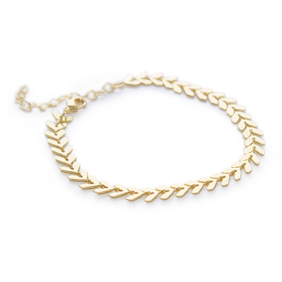 Pulsera Espiga LAMINADO EN ORO 18/20 MICRAS Pulsera Espiga LAMINADO EN ORO 18/20 MICRAS