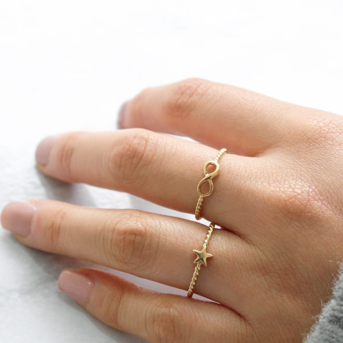 *Anillo Infinito Cordon T6.5 ORO 18KT* *Anillo Infinito Cordon T6.5 ORO 18KT*