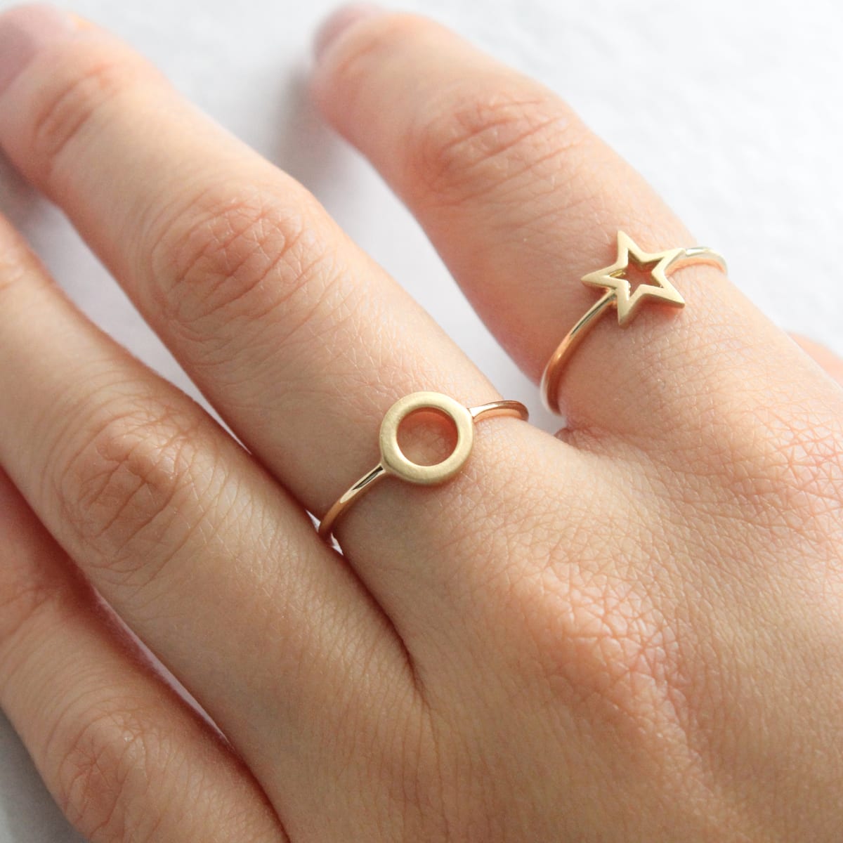 *Anillo Karma Satinado T6.5 ORO 18KT* *Anillo Karma Satinado T6.5 ORO 18KT*