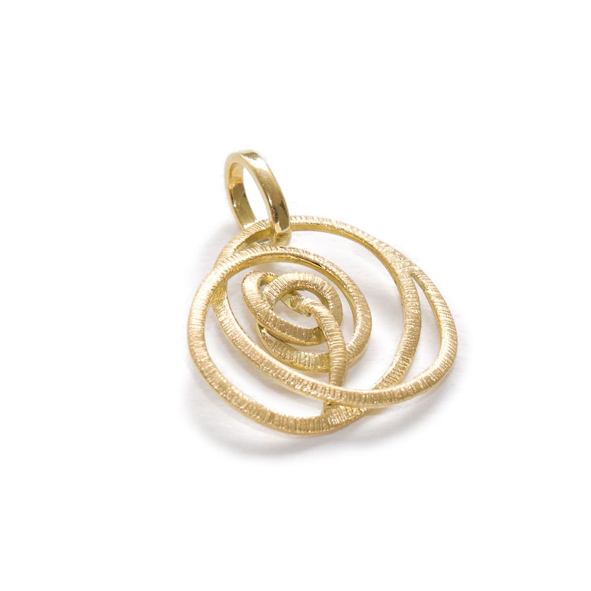 Dije Nudo Rayos 15MM ORO 18KT Dije Nudo Rayos 15MM ORO 18KT