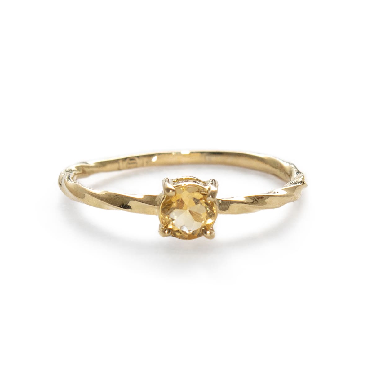 *Anillo Leonore Citrino ORO 18K AUAM* *Anillo Leonore Citrino ORO 18K AUAM*