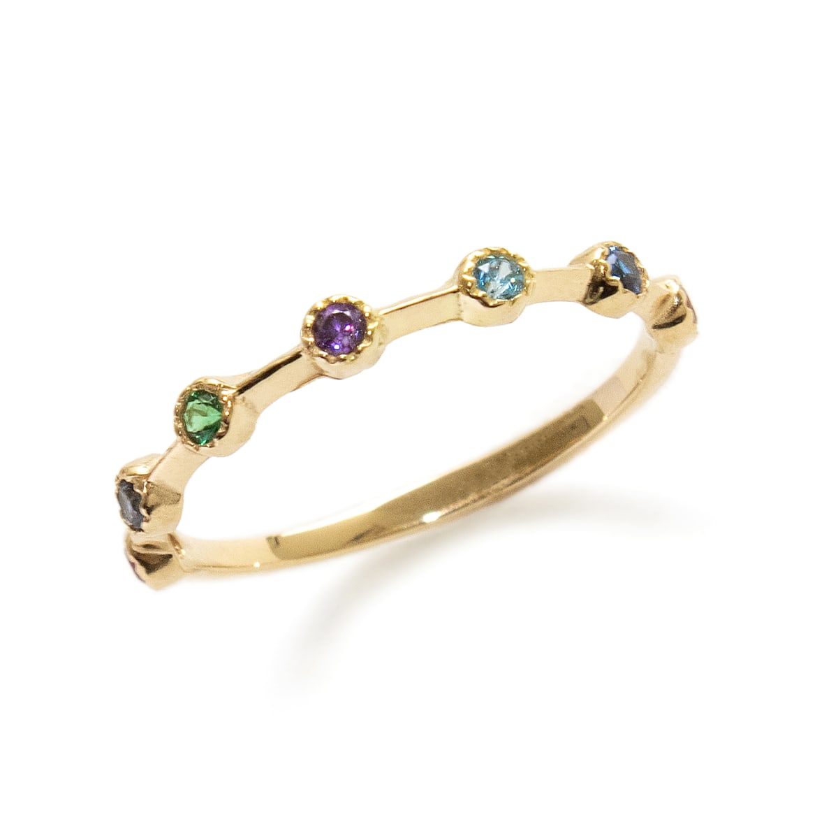 *Anillo Arco Iris T6.5 SW ORO 18KT* *Anillo Arco Iris T6.5 SW ORO 18KT*