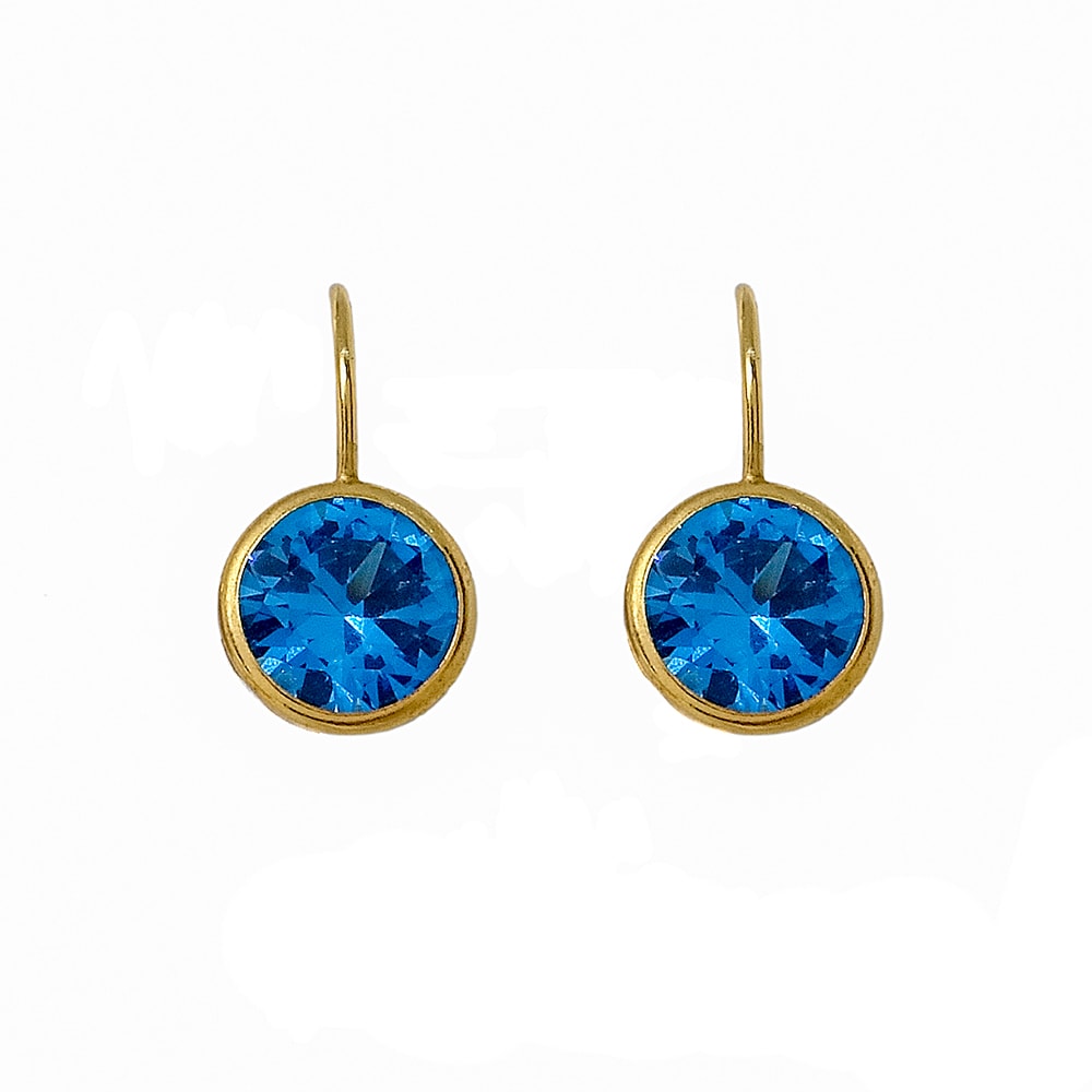 Aretes Alejandrina Celeste London Aretes Alejandrina Celeste London