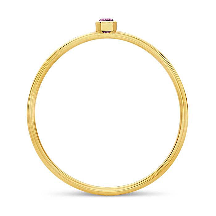 Anillo Chiara Purpura GOLD FILLED 14/20 KT Anillo Chiara Purpura GOLD FILLED 14/20 KT