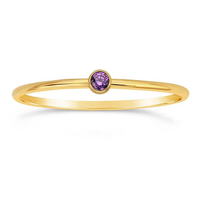 Anillo Chiara Purpura GOLD FILLED 14/20 KT Anillo Chiara Purpura GOLD FILLED 14/20 KT