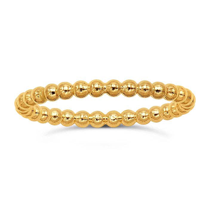 Anillo Burbuja 2 MM GOLD FILLED 12/20 KT Anillo Burbuja 2 MM GOLD FILLED 12/20 KT