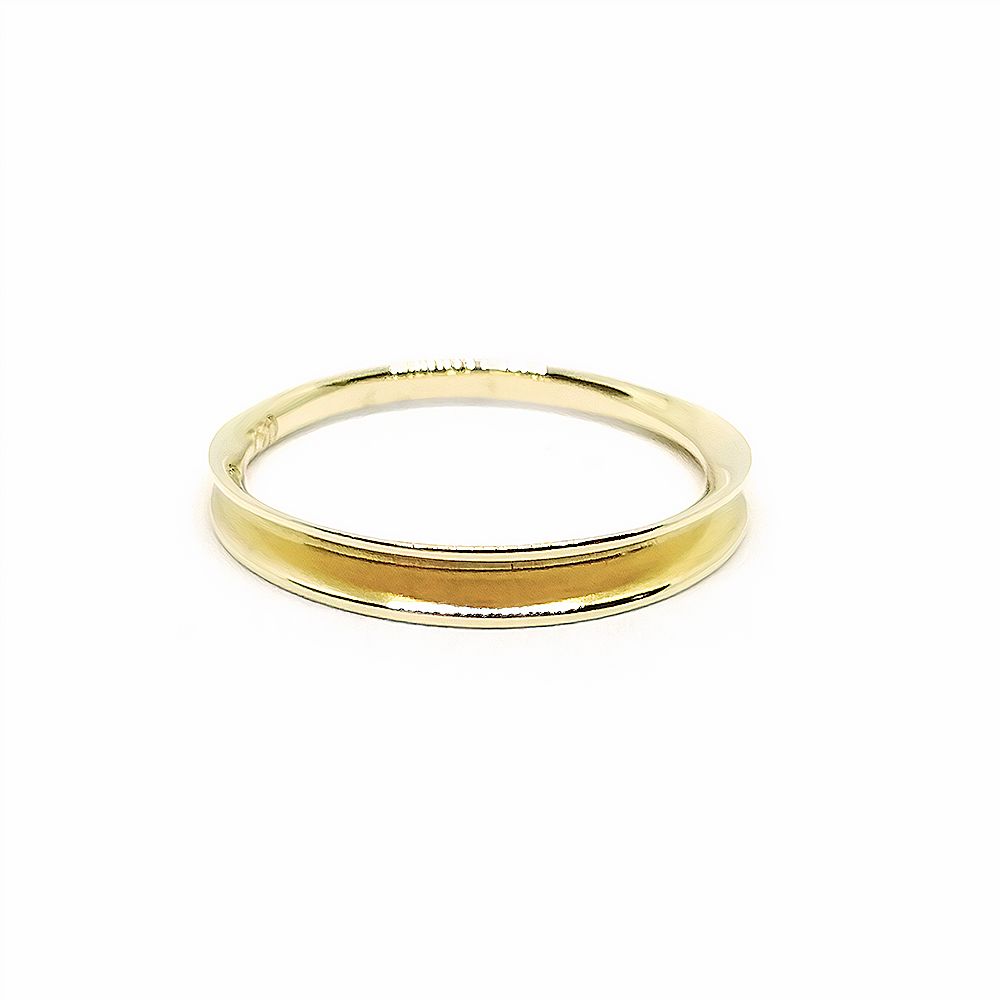 Anillo Concavo Oro 18Kt Anillo Concavo Oro 18Kt