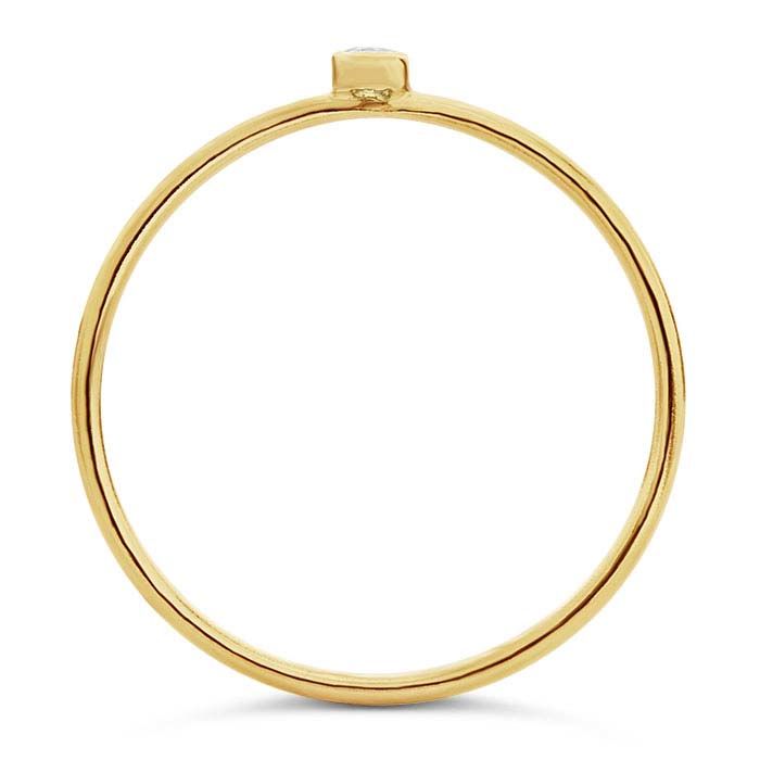 Anillo Chiara Celeste GOLD FILLED 14/20 KT Anillo Chiara Celeste GOLD FILLED 14/20 KT