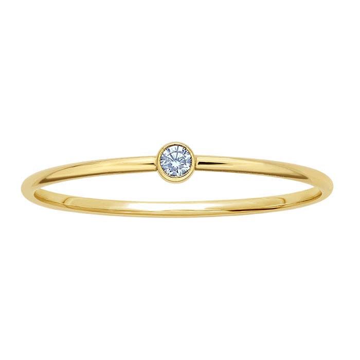 Anillo Chiara Celeste GOLD FILLED 14/20 KT Anillo Chiara Celeste GOLD FILLED 14/20 KT