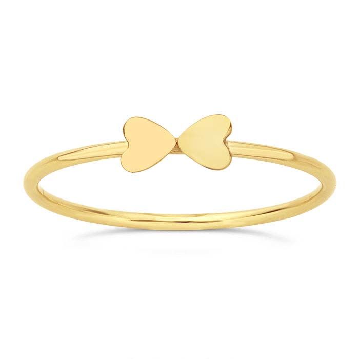 Anillo Doble Corazones Anillo Doble Corazones