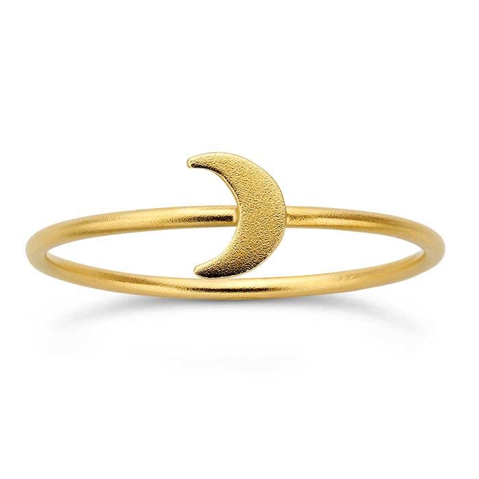 Anillo Tiny Luna Vermeil Anillo Tiny Luna Vermeil