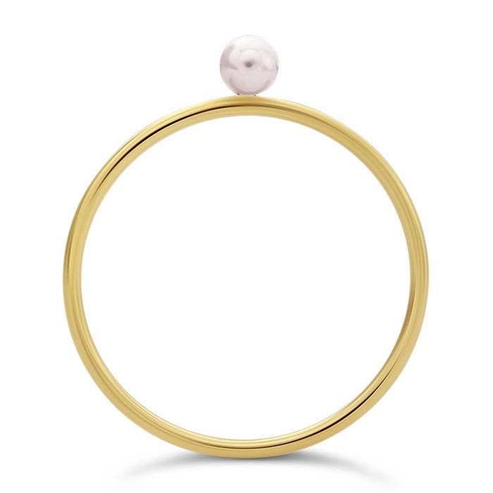 Anillo Delgado Perlita Rosa Anillo Delgado Perlita Rosa