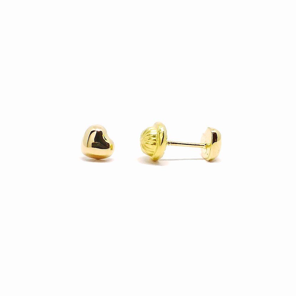 Arete Niña Corazoncito S Oro 18 Kt Arete Niña Corazoncito S Oro 18 Kt