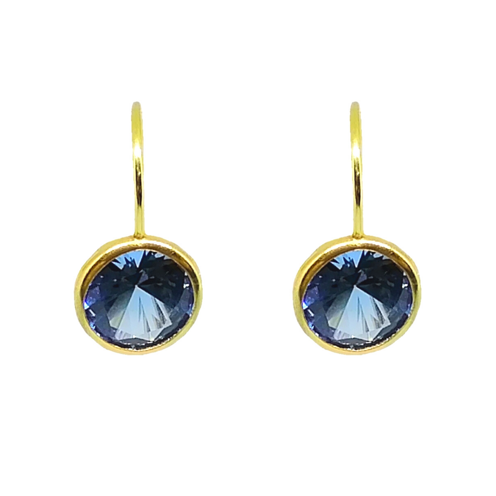 Aretes Alejandrina Celeste London Aretes Alejandrina Celeste London