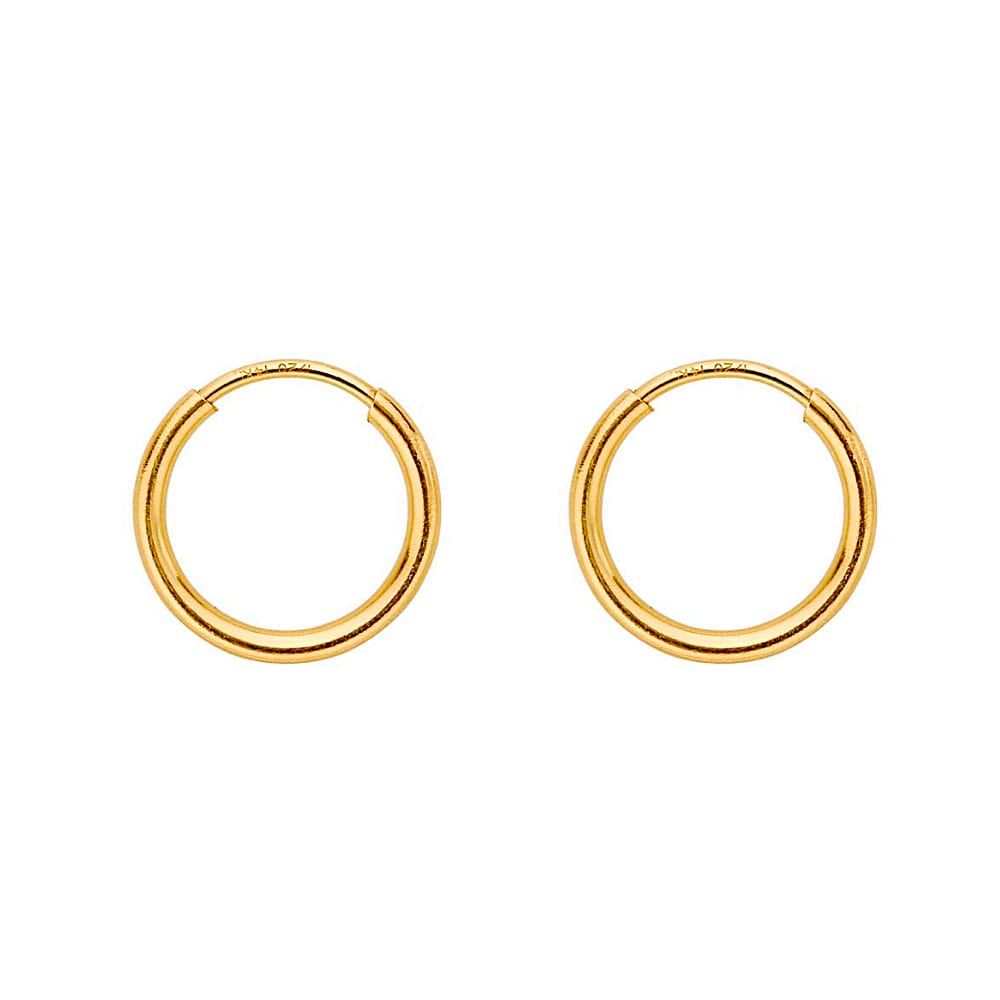 Argolla Hopp Pia 12MM GOLD FILLED 14/20 KT Argolla Hopp Pia 12MM GOLD FILLED 14/20 KT