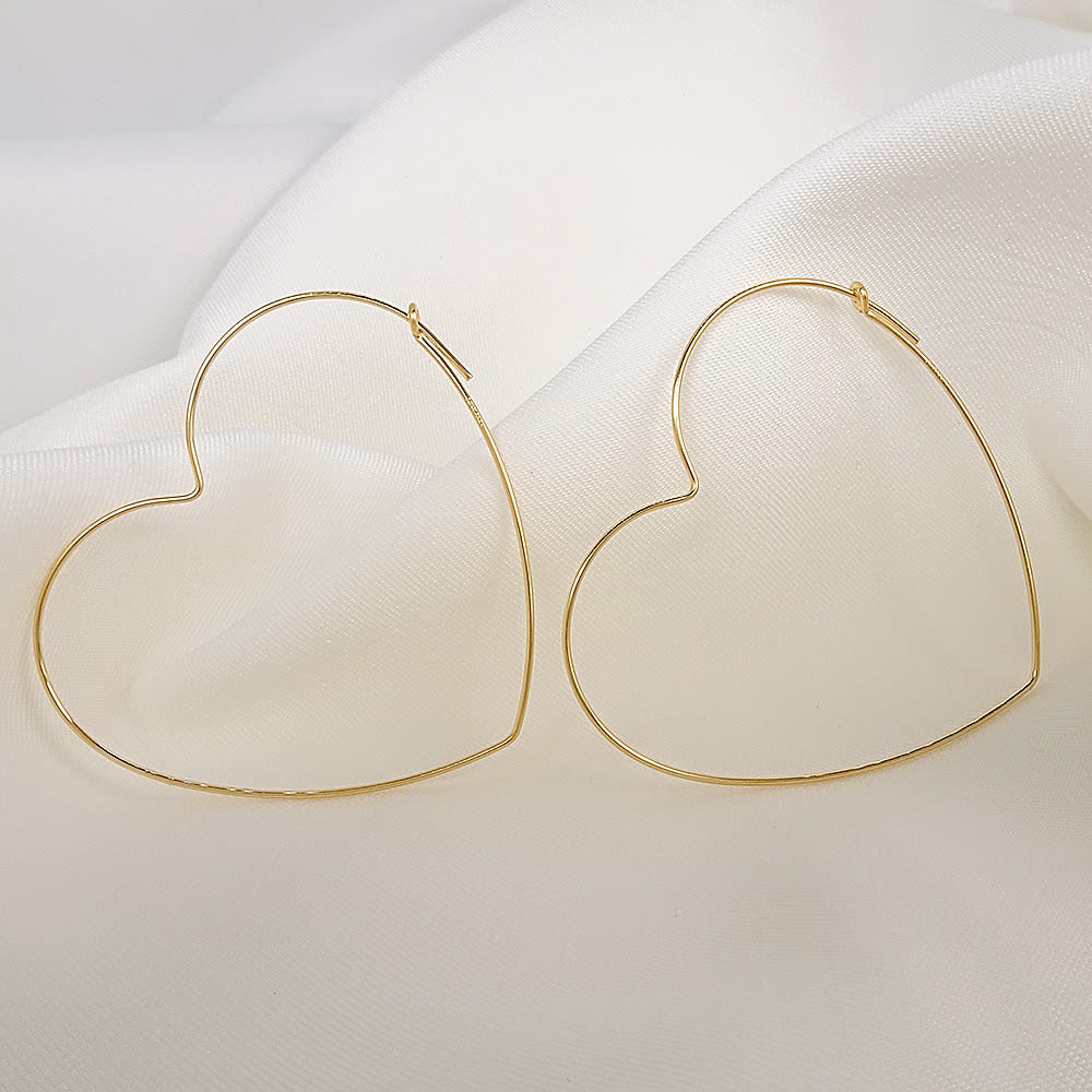 Argollas Loved 40MM GOLD FILLED 14/20KT Argollas Loved 40MM GOLD FILLED 14/20KT