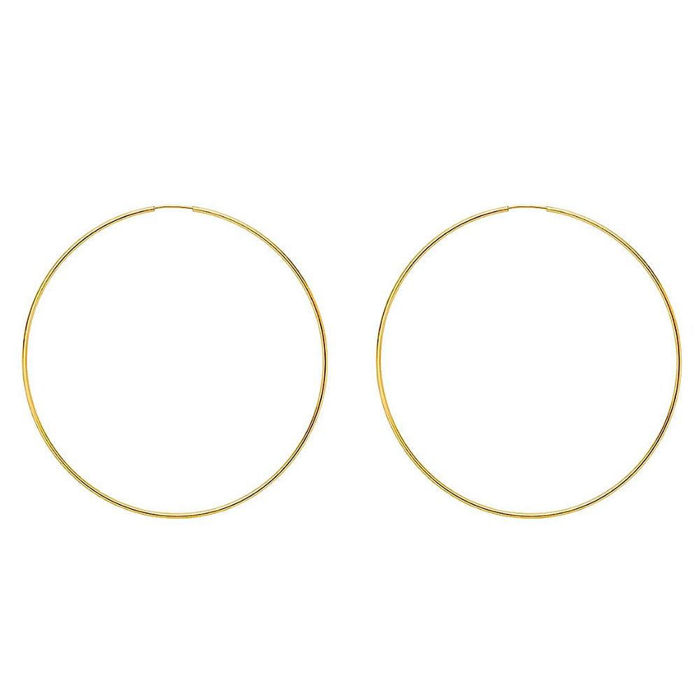 Argolla Hoop Pia 70MM GOLD FILLED 14/20 KT Argolla Hoop Pia 70MM GOLD FILLED 14/20 KT