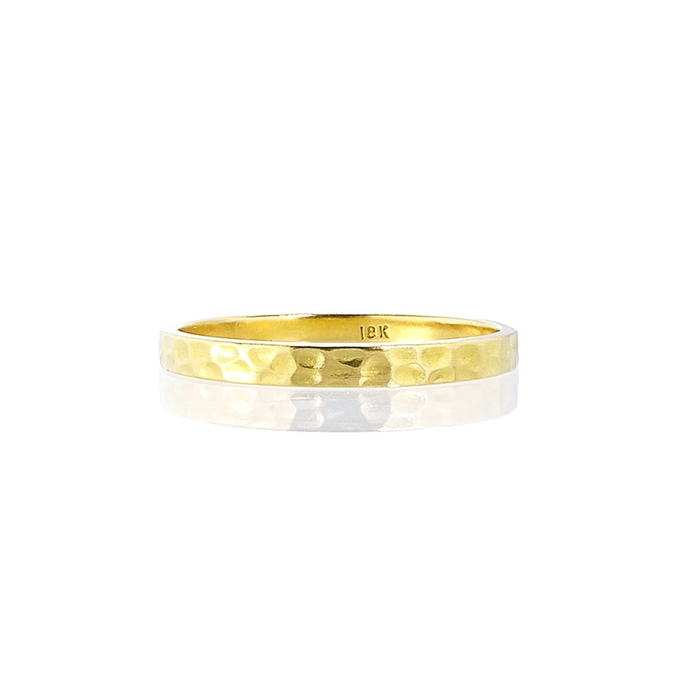 Anillo Martillado Oro 18kt Anillo Martillado Oro 18kt