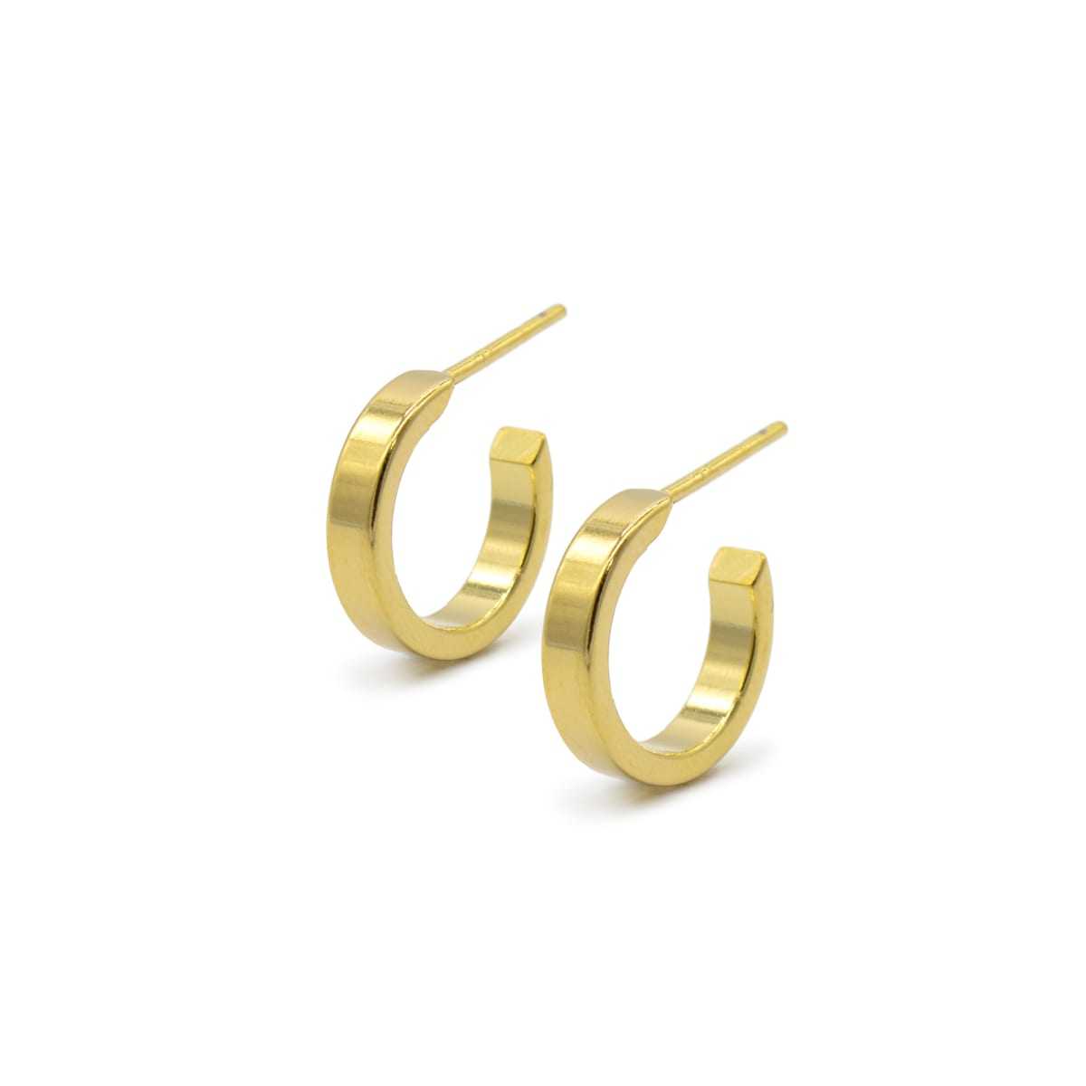 Argollas Cinta Carlota 15MM LAMINADO EN ORO 18/20 MICRAS Argollas Cinta Carlota 15MM LAMINADO EN ORO 18/20 MICRAS