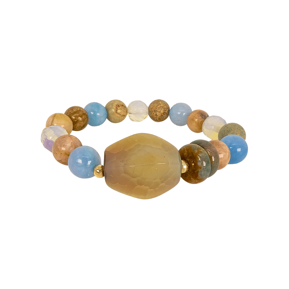 Pulsera Bruna Ágata BG GOLD FILLED 14/20 KT Pulsera Bruna Ágata BG GOLD FILLED 14/20 KT