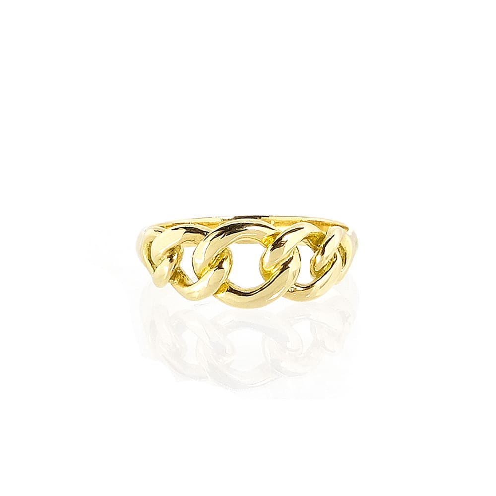 Anillo Eslabon Oro 18Kt Anillo Eslabon Oro 18Kt