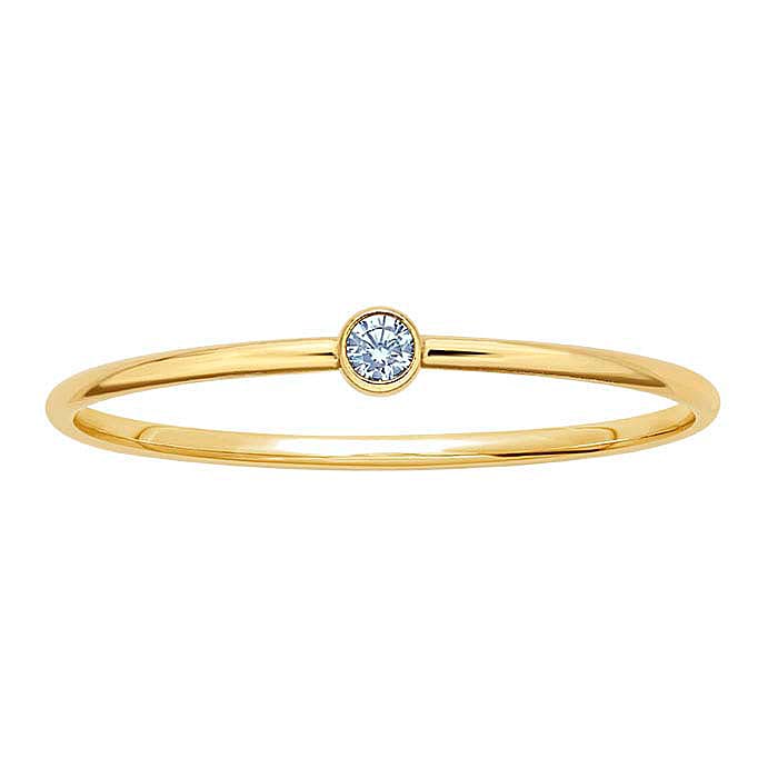 Anillo Chiara Celeste GOLD FILLED 14/20 KT Anillo Chiara Celeste GOLD FILLED 14/20 KT