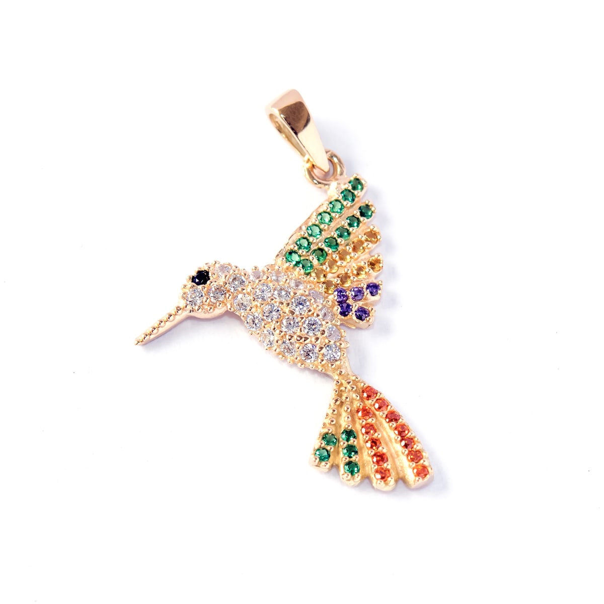 Dije Colibri Guardian del tiempo Esperanza Oro 18KT AUAM Dije Colibri Guardian del tiempo Esperanza Oro 18KT AUAM