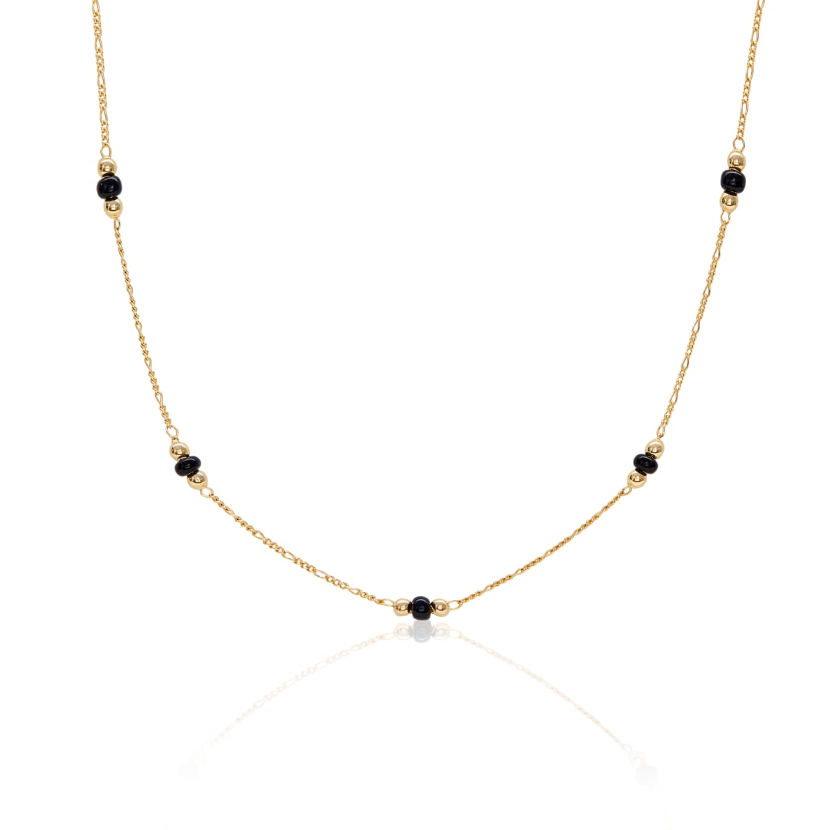 Collar Corali Onix LAMINADO EN ORO 18/20 M Collar Corali Onix LAMINADO EN ORO 18/20 M