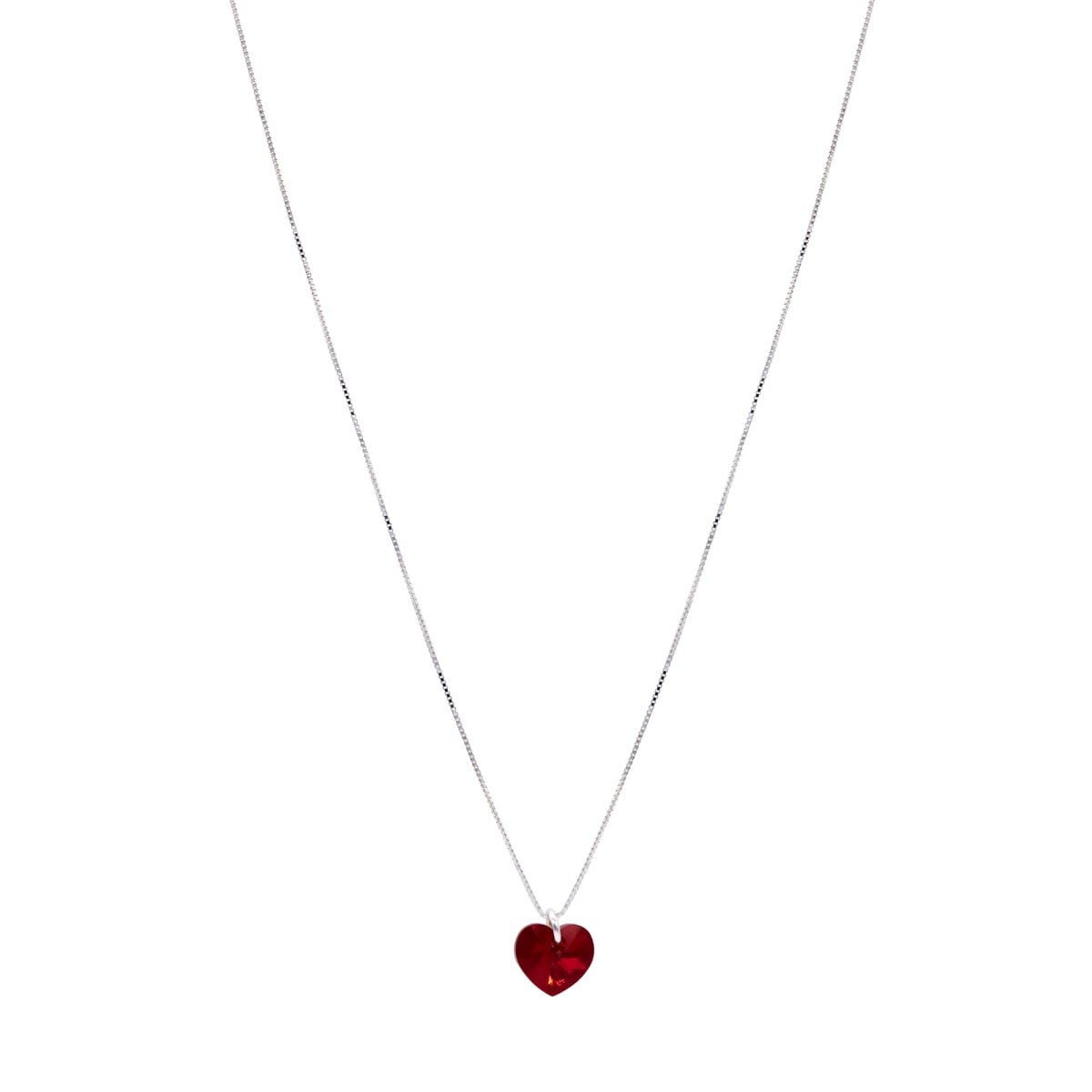 COLLAR CORAZON MINI RJ SW PLATA 925 COLLAR CORAZON MINI RJ SW PLATA 925