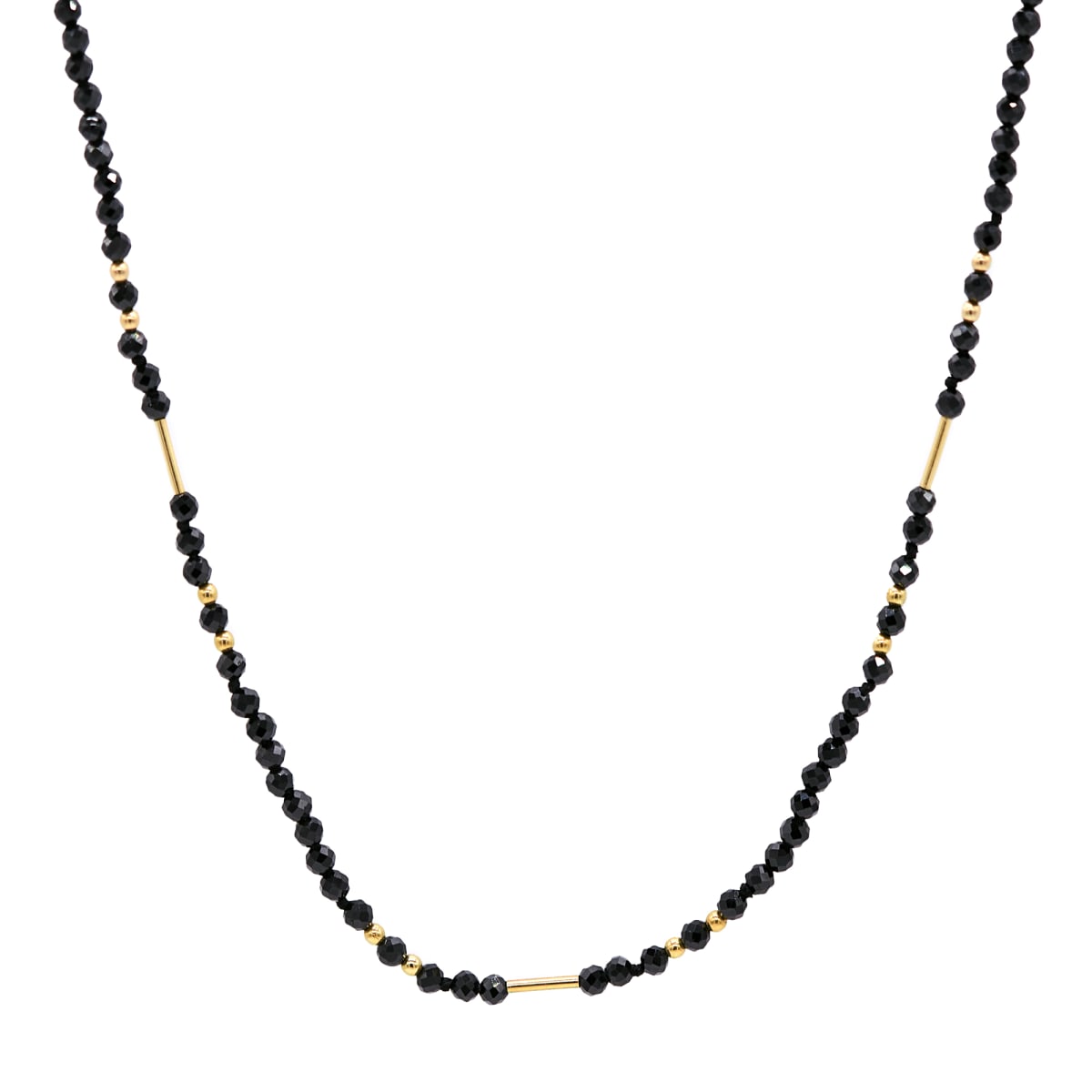 Collar Sandy Chaquiras Espinelo Oro 18 Kt Collar Sandy Chaquiras Espinelo Oro 18 Kt