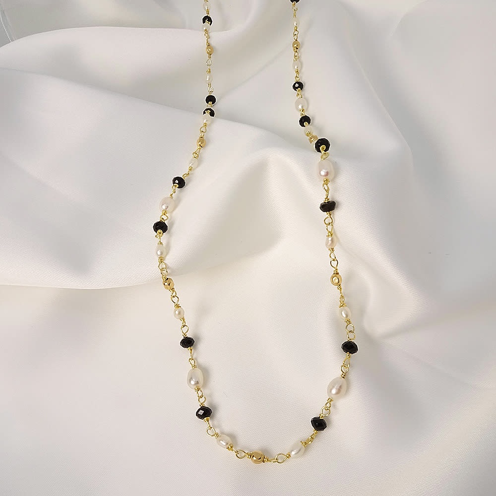 Collar Corali Brenda NG con Perlas GOLD FILLED 14/20 KT Collar Corali Brenda NG con Perlas GOLD FILLED 14/20 KT