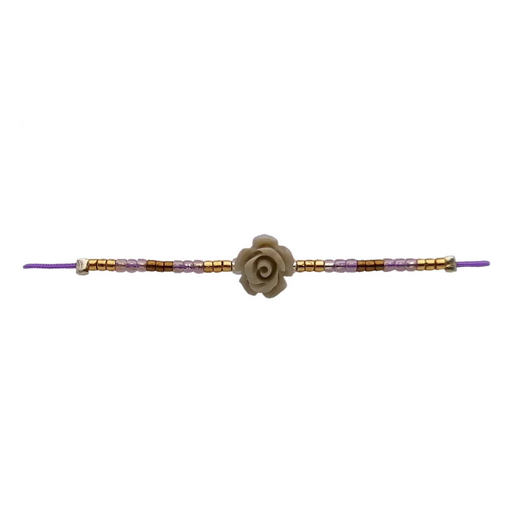 Pulsera Rosita Lila Pulsera Rosita Lila