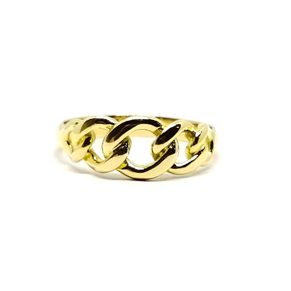 Anillo Eslabon Oro 18Kt Anillo Eslabon Oro 18Kt