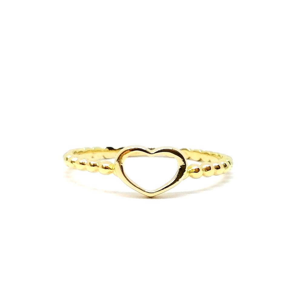 Anillo Corazon Calado Oro 18Kt Anillo Corazon Calado Oro 18Kt