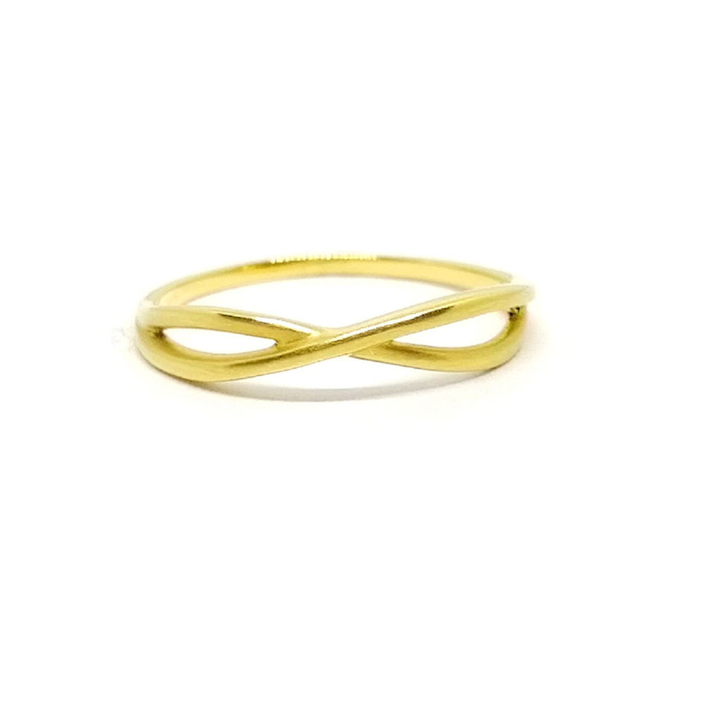 Anillo Infinito Liso Oro 18Kt Anillo Infinito Liso Oro 18Kt