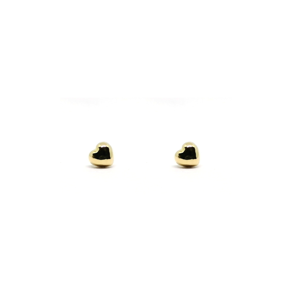 Arete Abridor Corazoncito S Oro 18 KT Arete Abridor Corazoncito S Oro 18 KT
