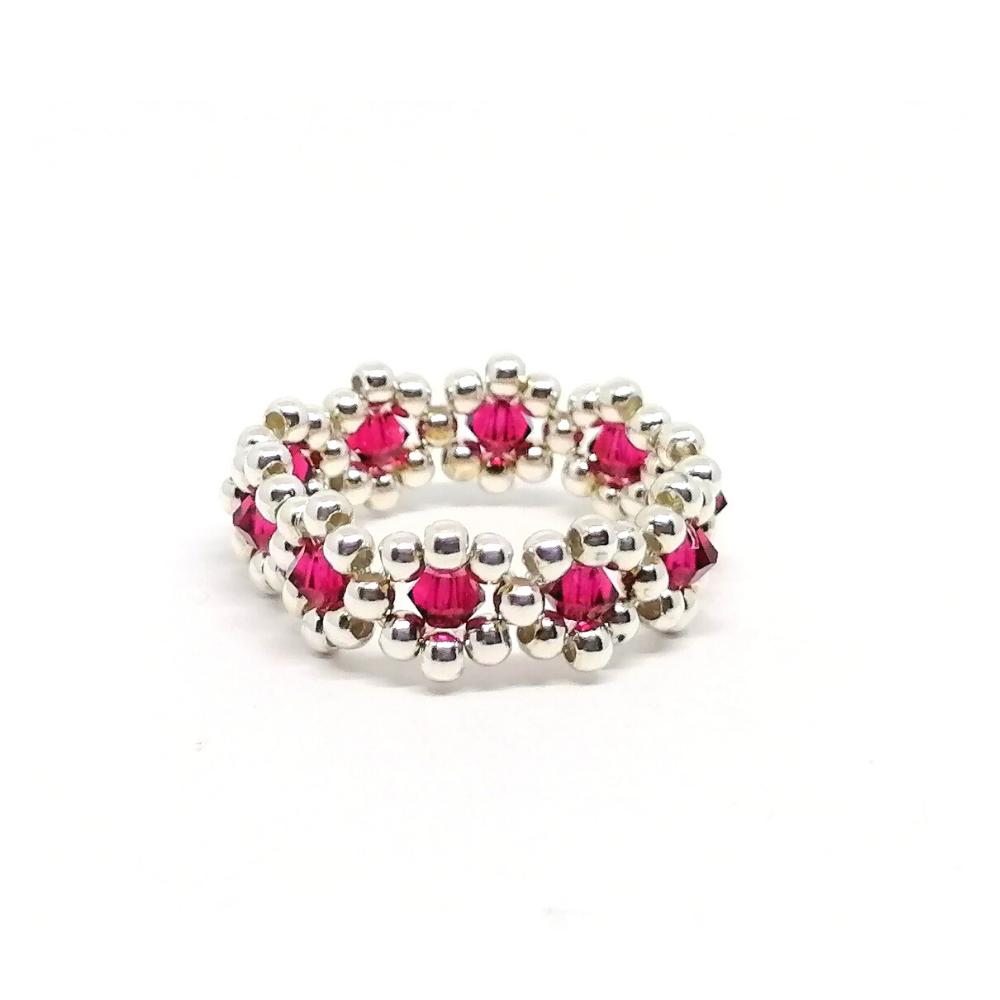 Anillo Coronita Fuxia 1 PL Anillo Coronita Fuxia 1 PL