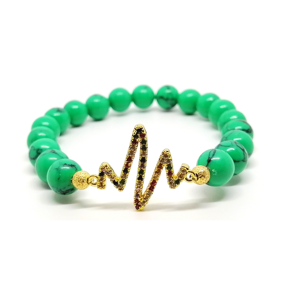 Pulsera Ariana Malaquita Rayito Airis FS Pulsera Ariana Malaquita Rayito Airis FS