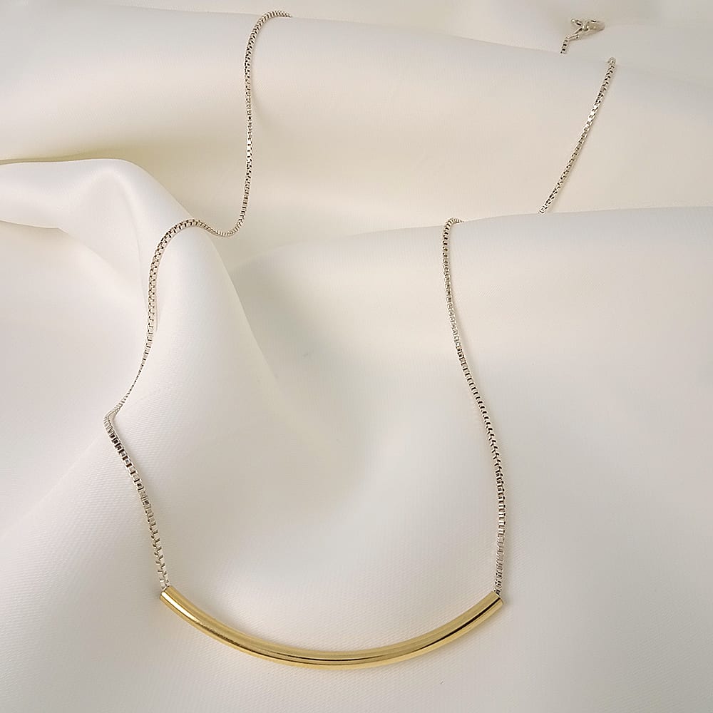 Collar Smile 45CM Plata 925 RD/Gold Filled 14/20 kt Collar Smile 45CM Plata 925 RD/Gold Filled 14/20 kt