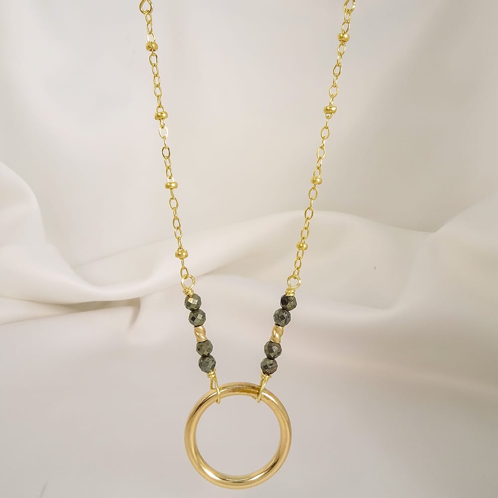 Collar Karma Pirita GOLF FILLED 14/20KT Collar Karma Pirita GOLF FILLED 14/20KT