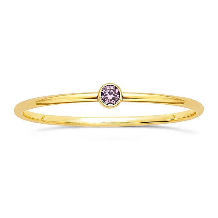 Anillo Chiara Rosa 7 GOLD FILLED 14/20 KT Anillo Chiara Rosa 7 GOLD FILLED 14/20 KT
