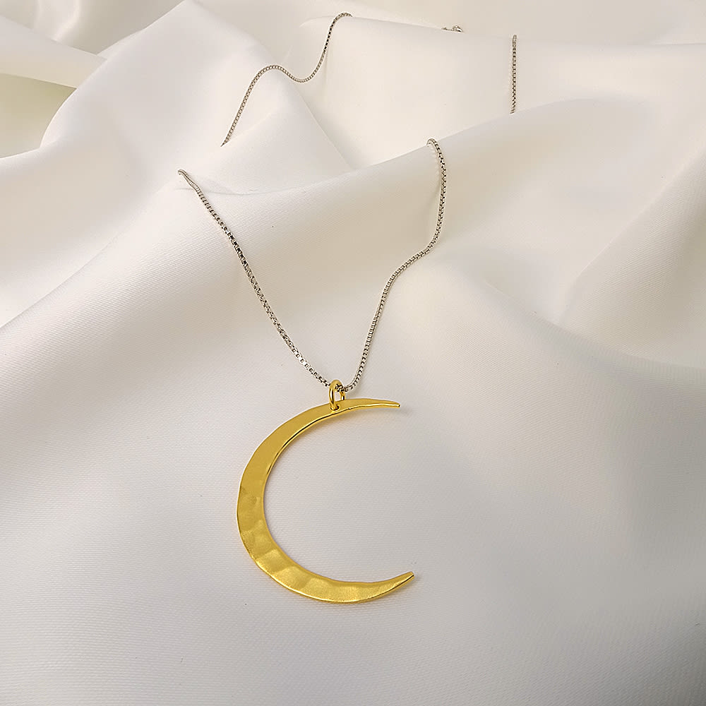 Collar Luna 50CM PLATA 925 RD/VERMEIL 24 KT Collar Luna 50CM PLATA 925 RD/VERMEIL 24 KT