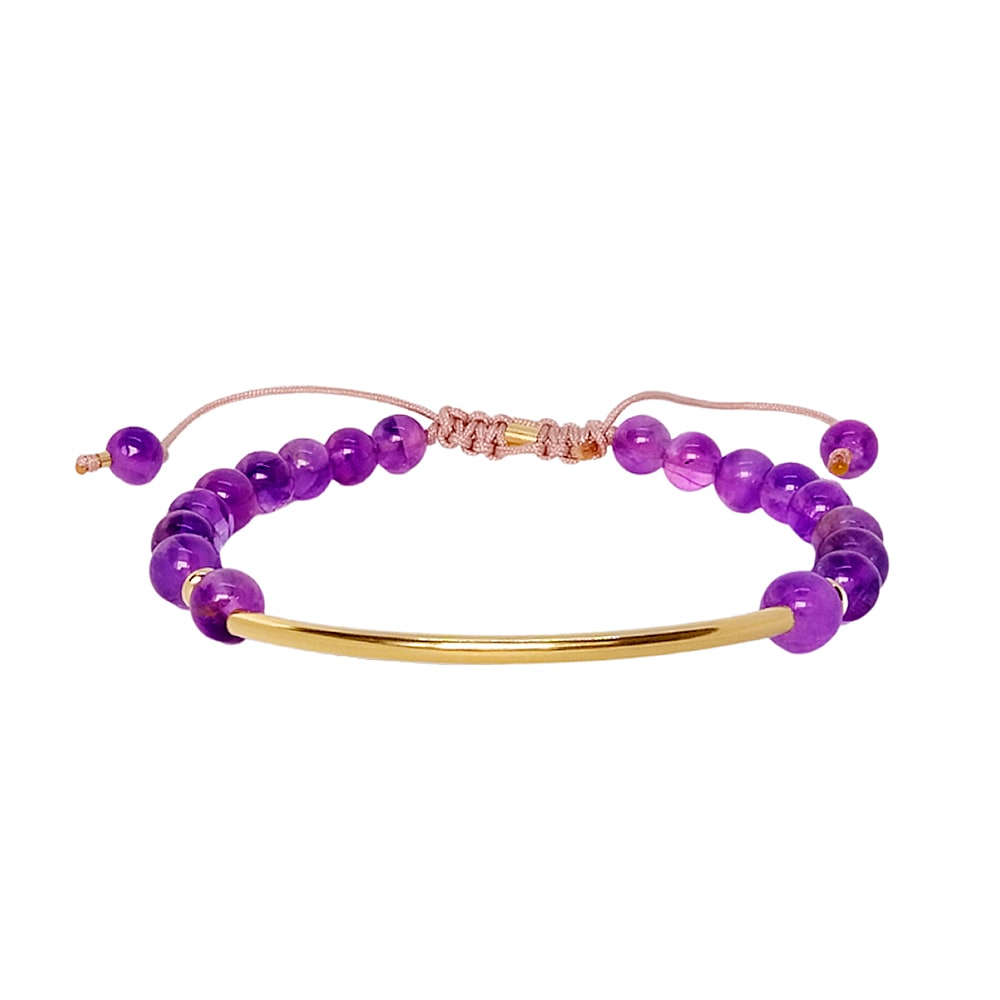 Pulsera Orianna S Amatista GOLD FILLED 14/20KT Pulsera Orianna S Amatista GOLD FILLED 14/20KT