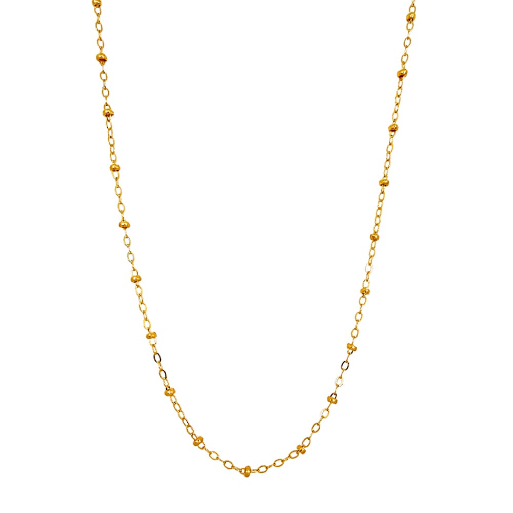 Collar Paula 40cm chaquira GOLD FILLED 14/20 KT Collar Paula 40cm chaquira GOLD FILLED 14/20 KT