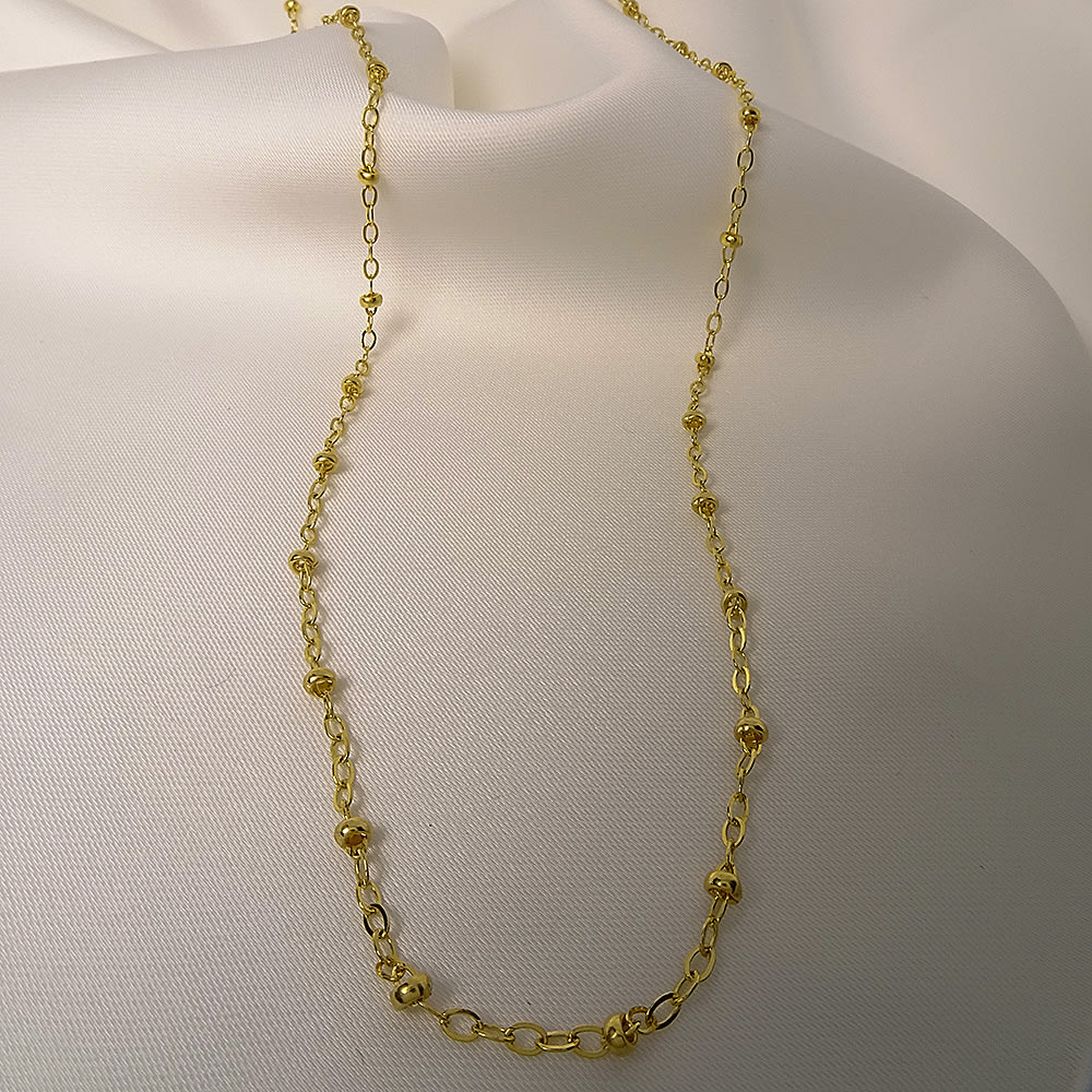 Collar Paula 40cm chaquira GOLD FILLED 14/20 KT Collar Paula 40cm chaquira GOLD FILLED 14/20 KT