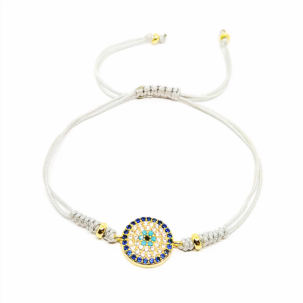 Pulsera Iris Ojito borde azul Pulsera Iris Ojito borde azul