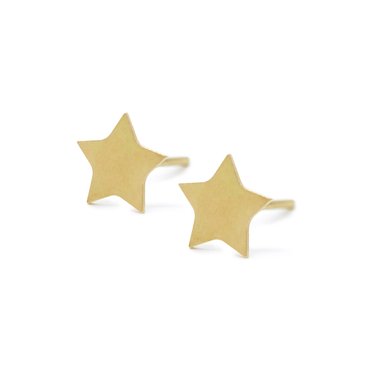 Arete Estrellina Oro 18 Kt Arete Estrellina Oro 18 Kt