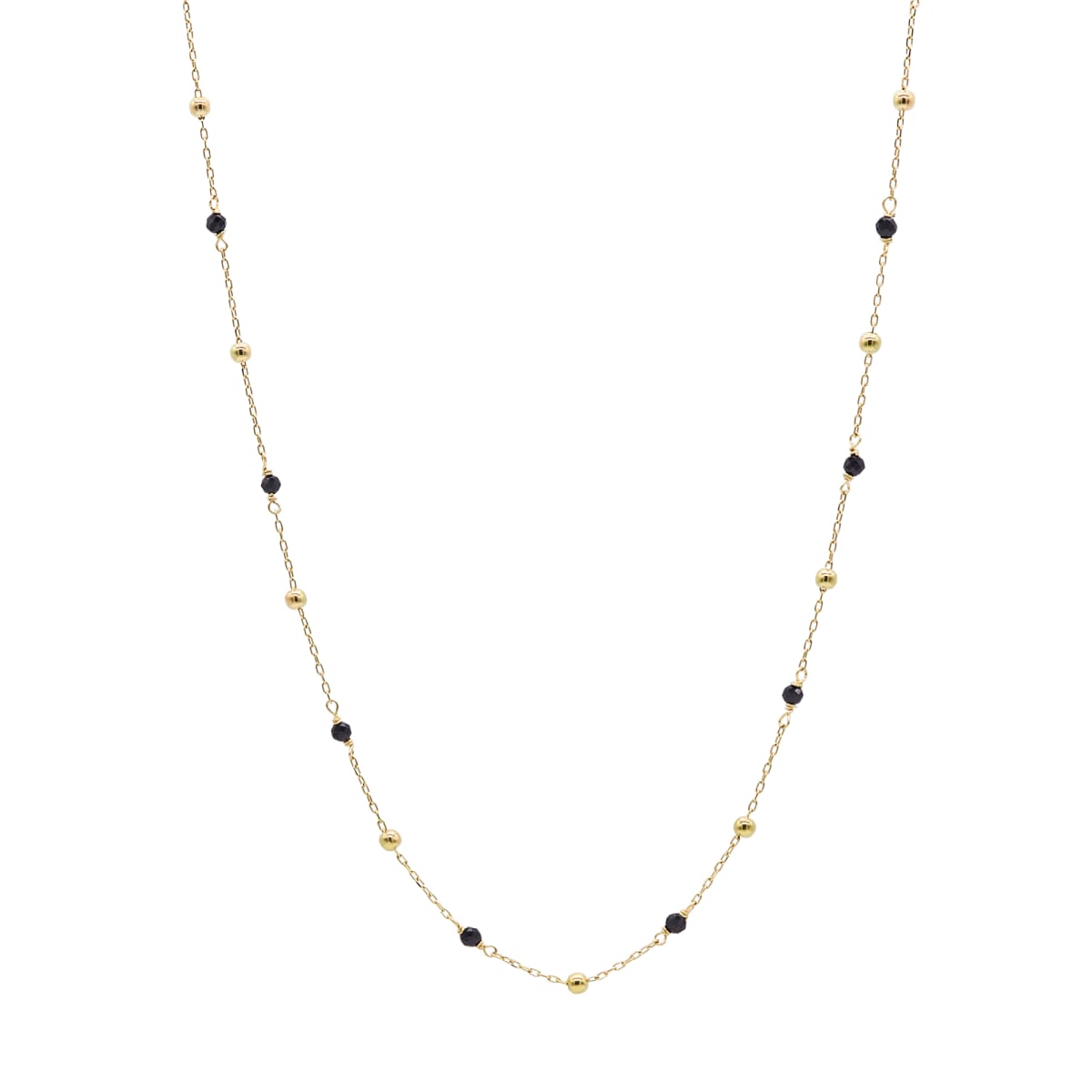 Collar Bolitas Espinelo ORO 18K Collar Bolitas Espinelo ORO 18K