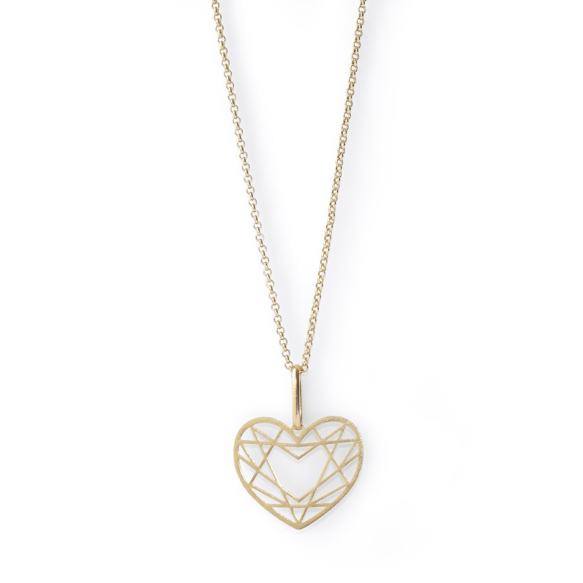 Dije Corazon Origami ORO 18 Kt Dije Corazon Origami ORO 18 Kt